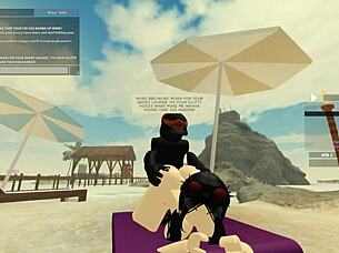 106 ROBLOX PORN: Wet Deepthroat and Monster Cock