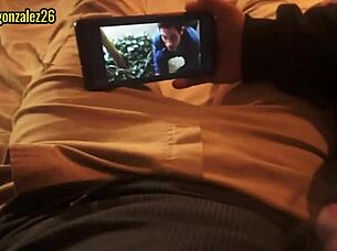 Accidental Face Fucking with Padrastro During Movie