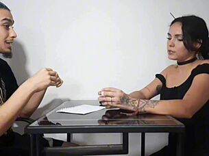 Stepsister asks for homework help then I fuck her perverted pussy