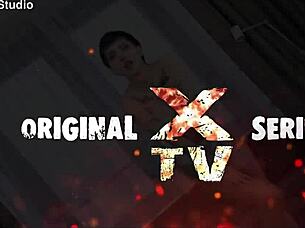 little nat moaning in hard anal dp with two monster cocks