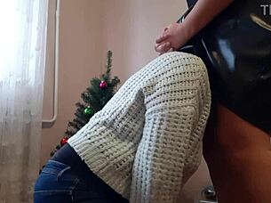 Intense Office Face Fucking with Secretary in Miniskirt