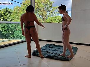 i helped those two whores and they let me fuck them hard