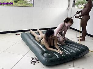 i helped those two whores and they let me fuck them hard