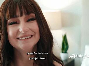 Blue eyes cutie stevie begs for morning dick from nade nasty