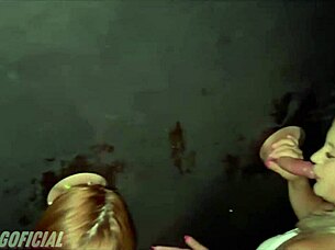 me and my friends sucking at the glory hole