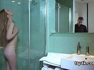 Ideal Teen 18+ Blows Cock In Pov And Gets Slim Pussy Screwed