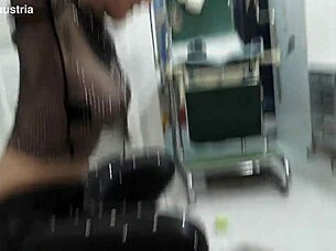 alice tramples slave on tennis balls?