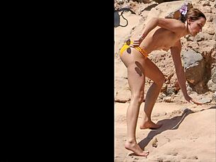 I saw Emma Watson topless on the Spanish beach in Ibiza last June
