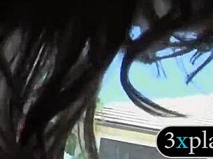 Sexy woman flashing tits and getting pounded in the car for cash 😏💦