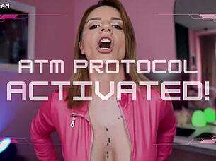 Atm Protocol Activated For This Babe's Humiliation 😈