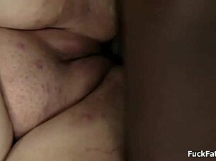 does the bbw take on that big black cock?