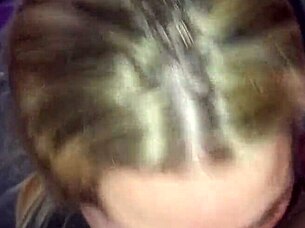 Blonde enjoys homemade fun with her friend