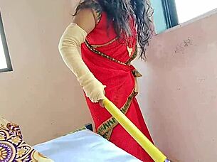 Did the landlord spit and fuck the maid's ass and pussy?