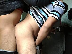 First fuck in homemade setting