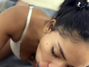 Pov blowjob with my stepbrothers bbc -amateur couple- nysdel