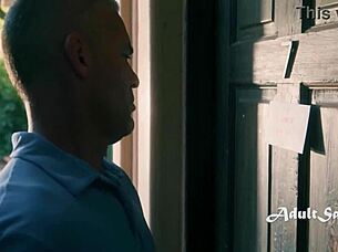 A tiny asian student has a sexual tryst with her professor