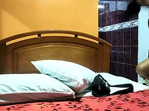 Flaquita With Tight Hole Gets First Anal - 'My Little Ass Is Not Very Tight, Put More Lubricant' Real Homemade Sex