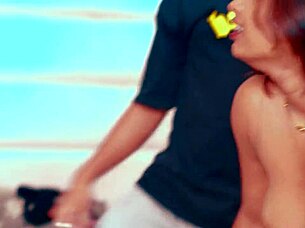 desi bhabhi seduces plumber boy for anal creampie on bed