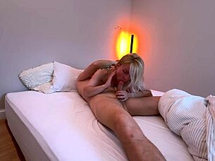 ดูดตื่นเช้าตอนเช้าแล้วกลายเป็นเซ็กส์ร้อน Andre Love เจ๋งสุด!