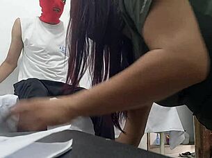 Feminine Doctor Masturbates Pussy In Hospital While Caring For Patient