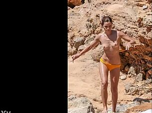 I saw Emma Watson topless on the Spanish beach in Ibiza last June