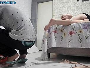 เมียแต่งงานสวะจ่ายช่างติดตั้งด้วยหี