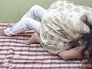 Indian step mom engages in hot sex with step son!