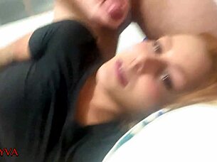 Young Blowjob Expert Loves Taking Cum in Her Mouth