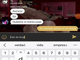 black guy fucks colombian nyla hard in apartment alone