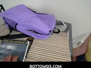 Sexy Stepsister Sera Ryder Rewards Her Stepbrother With Intense POV Blowjob And Big Ass Fuck