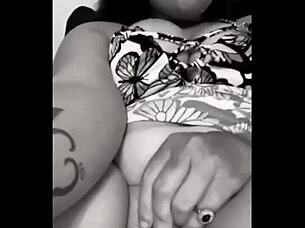 amber squirting for daddy while he's at work?