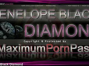 Penelope Black Diamond - Sperm on the Toes Feet Preview