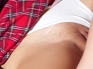 A Young 18+ Japanese Wife Discovers A Juicy Side She Didn't Know She Had. Exploring Her Pussy In Teen 18+ Fucking