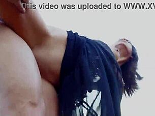 Arabic prince gets horny outdoors