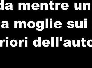 cuckold driving wife fuck in backseat