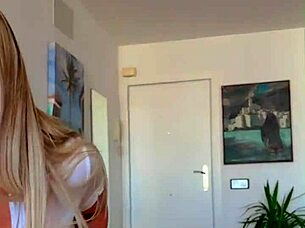 i love watching super sex compilation of amateur couple blonde with huge cock