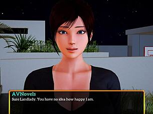 My new family game with redhead teen and big tits