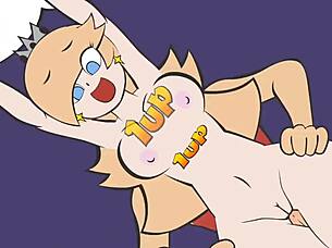 sex with princess rosalina sucking and fucking big cock