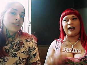 Sipnplay Featuring Carmen Tattoo Artist in Emotional Lesbian Scene