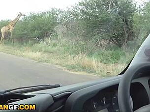 Naughty Kenyan Girlfriend's Brattiness Fucked Out by Hung BF in Deepthroat Doggy