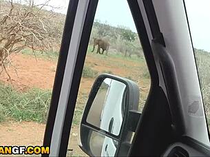 Naughty Kenyan Girlfriend's Brattiness Fucked Out by Hung BF in Deepthroat Doggy