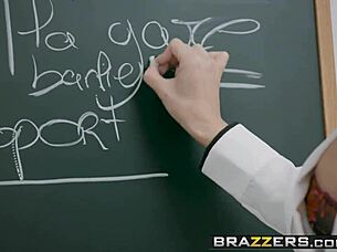 brazzers - big tits at school - romance languages scene starring anissa kate and marc rose 😏