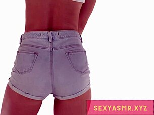 Danish girl relaxes with ass shaking