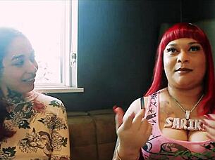 Sipnplay Featuring Carmen Tattoo Artist in Emotional Lesbian Scene