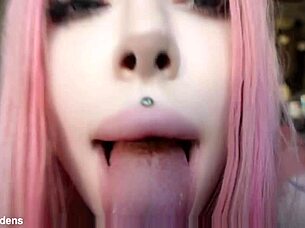 Busty Slut Sucks Fucks Big Tits