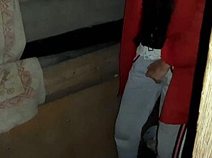 I Caught My Step-Aunt Masturbating Until She Cums!