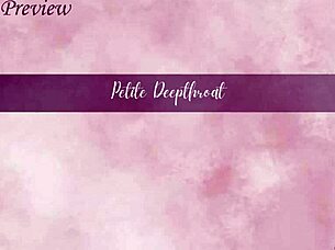 watch this teen babe take a rough double throatpie.