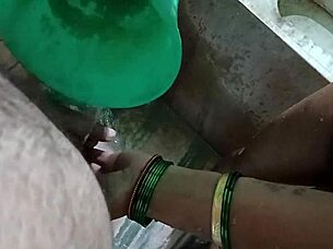 Kolkata Bengali Housewife Displays Nude Body and Performs Oral on Boyfriend