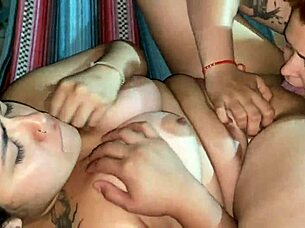 Colombian Stepsisters Engage In Lesbian Sex With Toys