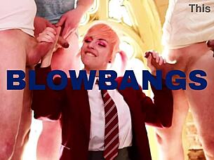 Busty MILF Secretary Teases with Masturbation